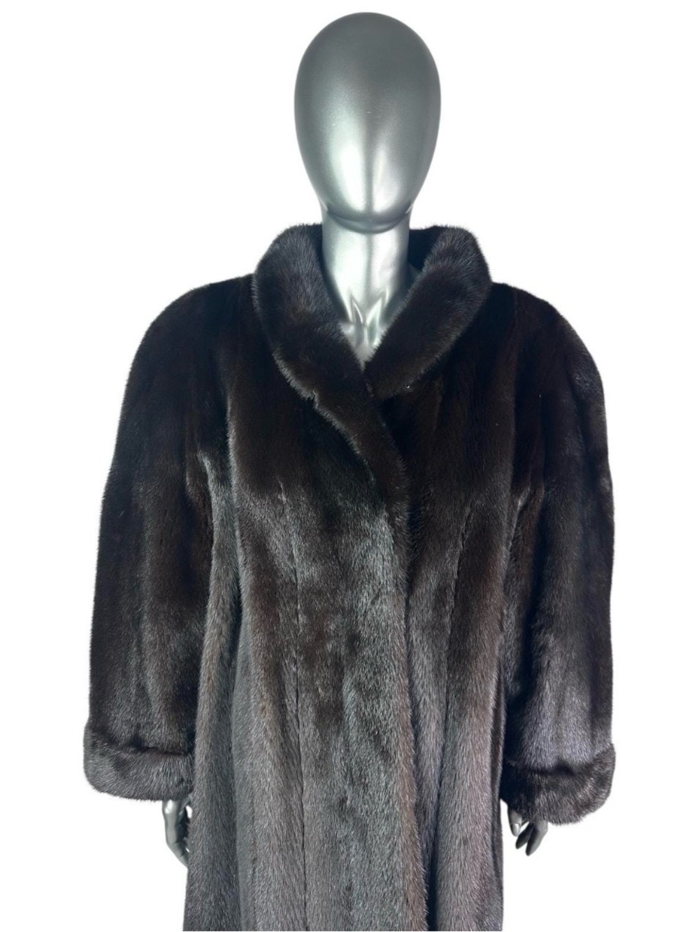 RANCH MINK Swing Stroller, American Fur Awards, 82" Sweep, Size 2XL, Vintage